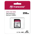 Карта памяти Transcend SDXC 340S, 256Гб (TS256GSDC340S)