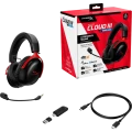 Игровая Гарнитура HyperX Cloud III S, Беспроводной, Черный | Красный Игровая Гарнитура HyperX Cloud III S, Беспроводной, Черный | Красный