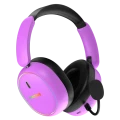 Căști gaming HATOR Phoenix 2, Bluetooth/USB, Cyber Violet Căști gaming HATOR Phoenix 2, Bluetooth/USB, Cyber Violet