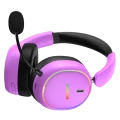 Căști gaming HATOR Phoenix 2, Bluetooth/USB, Cyber Violet Căști gaming HATOR Phoenix 2, Bluetooth/USB, Cyber Violet
