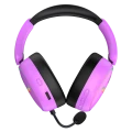 Căști gaming HATOR Phoenix 2, Bluetooth/USB, Cyber Violet Căști gaming HATOR Phoenix 2, Bluetooth/USB, Cyber Violet