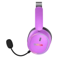 Căști gaming HATOR Phoenix 2, Bluetooth/USB, Cyber Violet Căști gaming HATOR Phoenix 2, Bluetooth/USB, Cyber Violet