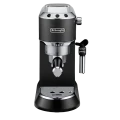 Кофеварка рожковая DeLonghi Dedica Pump Espresso, 1300Вт, Чёрный Кофеварка рожковая DeLonghi Dedica Pump Espresso, 1300Вт, Чёрный