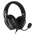 Игровая Гарнитура HATOR Hyperpunk 3 USB, Проводной аналоговый, Чёрный