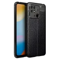 Husă Xcover Xiaomi RedMi 10C - Leather, Negru