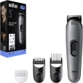 Мужской Триммер Braun AIO3500, Серый Мужской Триммер Braun AIO3500, Серый