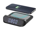 Ceas cu alarmă Cellularline Smart Clock, Negru