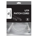 Патч-корд Cablexpert PP6U-0.5M, Cat6 UTP, 0,5м, Серый