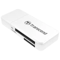 Cititor de carduri Transcend TS-RDF5, USB Type-A, Alb Cititor de carduri Transcend TS-RDF5, USB Type-A, Alb