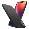 Чехол Spigen iPhone 16 Plus Liquid Air, Матовый черный Чехол Spigen iPhone 16 Plus Liquid Air, Матовый черный