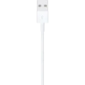 Кабель для зарядки и передачи данных Apple Lightning на USB, 1м, Белый Кабель для зарядки и передачи данных Apple Lightning на USB, 1м, Белый