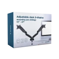 Suport pentru monitor Gembird MA-DA2-05, Negru Suport pentru monitor Gembird MA-DA2-05, Negru
