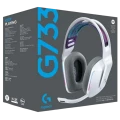 Căști gaming Logitech G733, Wireless/Cu fir, Alb Căști gaming Logitech G733, Wireless/Cu fir, Alb