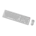 Клавиатура и мышь Gembird Slim Pro Business, Беспроводное, Белый