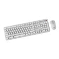 Клавиатура и мышь Gembird Slim Pro Business, Беспроводное, Белый