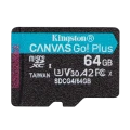 Карта памяти Kingston Canvas Go! Plus, 64Гб (SDCG4/64GB) Карта памяти Kingston Canvas Go! Plus, 64Гб (SDCG4/64GB)