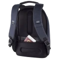 Rucsac pentru Laptop Bobby Hero Small, 13.3", Piele artificială, Albastru închis Rucsac pentru Laptop Bobby Hero Small, 13.3