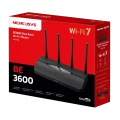 Беспроводной маршрутизатор MERCUSYS MR27BE, Wi-Fi, Чёрный Беспроводной маршрутизатор MERCUSYS MR27BE, Wi-Fi, Чёрный