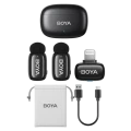 Microfon portabil pentru înregistrare vocală Boya mini 2-03, Fără fir, Negru Microfon portabil pentru înregistrare vocală Boya mini 2-03, Fără fir, Negru