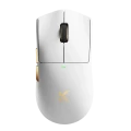 Gaming Mouse MCHOSE K7 Ultra, Alb | Auriu