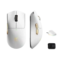 Gaming Mouse MCHOSE K7 Ultra, Alb | Auriu Gaming Mouse MCHOSE K7 Ultra, Alb | Auriu