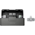 Microfon portabil pentru înregistrare vocală DJI Mic Mini 2 (2 TX + 1 RX + Charging Case), Fără fir, Negru