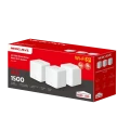 Домашняя Mesh Wi-Fi система MERCUSYS Halo H60X(3-pack), Белый