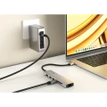 Satechi 7-in-1 USB-C Slim Multiport, USB-C3.2, Out: USB-C PD 80W, USB-A 3.2, HDMI 4K@60Hz, Ethernet