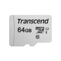 Карта памяти Transcend MicroSDXC Class 10, 64Гб (TS64GUSD300S-A)