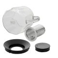 Ceainic cu infuzor RESTO 90515, 1L, Transparent