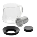 Ceainic cu infuzor RESTO 90515, 1L, Transparent