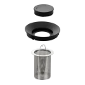 Ceainic cu infuzor RESTO 90515, 1L, Transparent