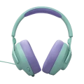 Игровая Гарнитура JBL Quantum 100M2, Проводной аналоговый, Cyan