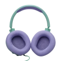 Игровая Гарнитура JBL Quantum 100M2, Проводной аналоговый, Cyan