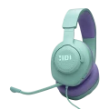 Игровая Гарнитура JBL Quantum 100M2, Проводной аналоговый, Cyan