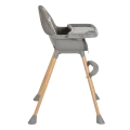 Scaun de masa 2 in 1 Moni Biscotti 2 in 1 grey Scaun de masa 2 in 1 Moni Biscotti 2 in 1 grey