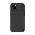 Чехол Nillkin iPhone 14 Plus, CamShield Silky Silicone, Чёрный
