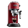 Кофеварка рожковая DeLonghi Dedica Pump Espresso, 1300Вт, Красный Кофеварка рожковая DeLonghi Dedica Pump Espresso, 1300Вт, Красный