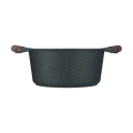 Cratiță RESTO 93903, 4,2L, 24cm, Negru Cratiță RESTO 93903, 4,2L, 24cm, Negru