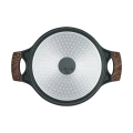 Cratiță RESTO 93903, 4,2L, 24cm, Negru Cratiță RESTO 93903, 4,2L, 24cm, Negru