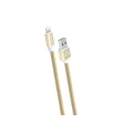 Кабель для зарядки и синхронизации Xpower Lightning Cable, Metal, USB Type-A/micro-USB, 1м, Золотистый