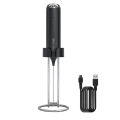 Aparat pentru spumare lapte Circle Joy CJ-EMF09, Negru Aparat pentru spumare lapte Circle Joy CJ-EMF09, Negru