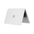 Husă pentru laptop Tech Protect Smartshell Macbook Air 13 (2022), 13.6", Policarbonat, Matte Clear Husă pentru laptop Tech Protect Smartshell Macbook Air 13 (2022), 13.6