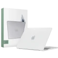 Husă pentru laptop Tech Protect Smartshell Macbook Air 13 (2022), 13.6", Policarbonat, Matte Clear Husă pentru laptop Tech Protect Smartshell Macbook Air 13 (2022), 13.6