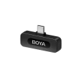 Microfon portabil pentru înregistrare vocală Boya BY-V10 V2.0, Fără fir, Negru
