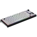 Tastatură HATOR Skyfall 80, Cu fir / Fără fir, Negru | Alb