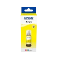 Контейнер с чернилами Epson 108 EcoTank, 70мл, Жёлтый Контейнер с чернилами Epson 108 EcoTank, 70мл, Жёлтый