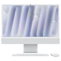 Computer All-in-One Apple iMac A3137, 24", M4 with 10-core CPU and 10-core GPU, 16GB/256GB, macOS Sequoia, Argintiu