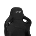 HATOR Arc Fabric Gaming Chair, Jet Black HATOR Arc Fabric Gaming Chair, Jet Black