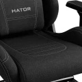 HATOR Arc Fabric Gaming Chair, Jet Black HATOR Arc Fabric Gaming Chair, Jet Black